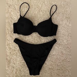 Black Triangl Bikini